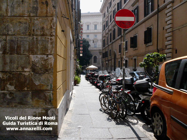 vicoli del rione monti (roma)