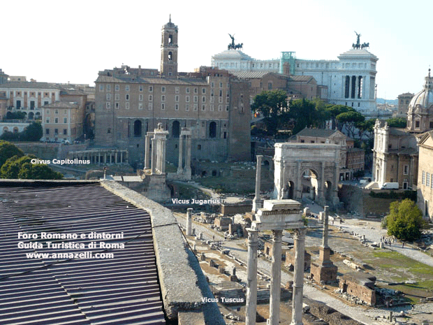 vicus jugarius foro romano e dintorni roma
