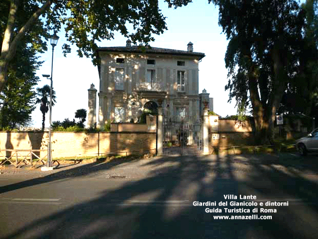 villa lante giardini del gianicolo e dintorni roma