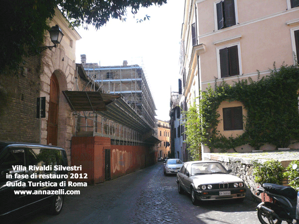 villa rivaldi silvestri via del colosseo roma