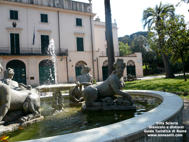 villa sciarra gianicolo e dintorni roma