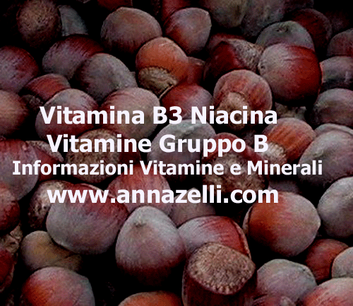 VITAMINA B3 NIACINA, ERBORISTERIA