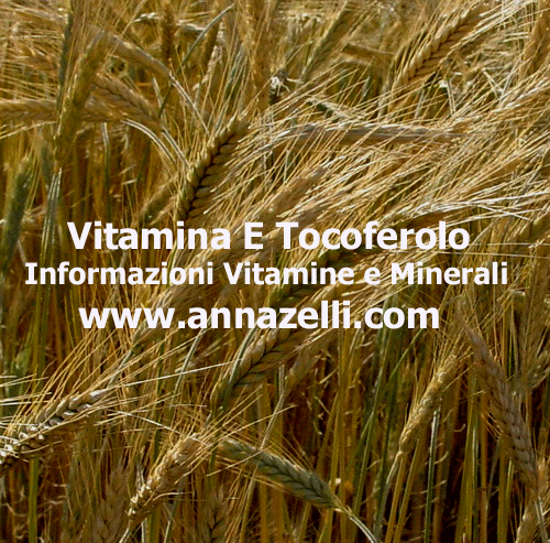 VITAMINA E, ERBORISTERIA