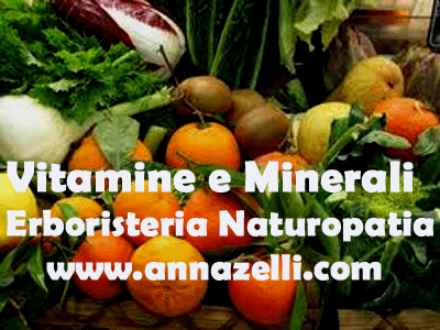 vitamine minerali erboristeria