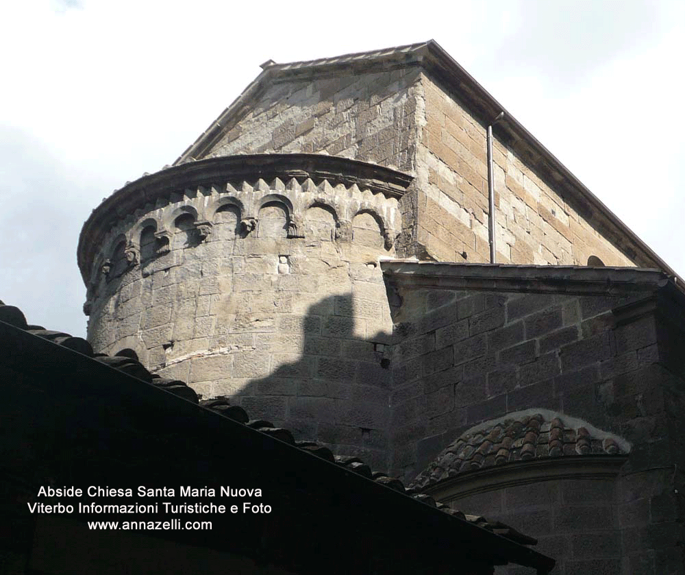 abside chiesa santa maria nuova viterbo info foto anna zelli