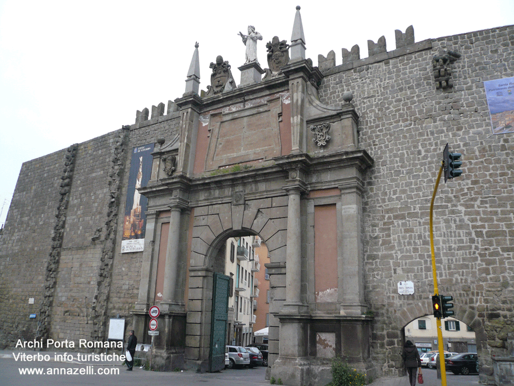 viterbo archi di porta romana