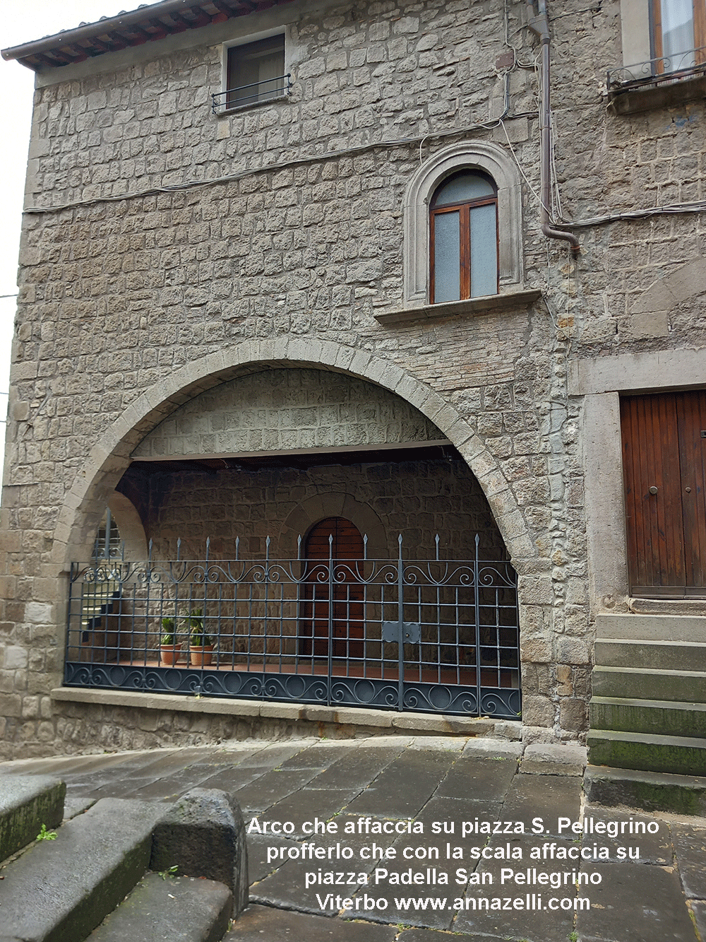 arco profferlo piazza san pellegrino viterbo info foto anna zelli