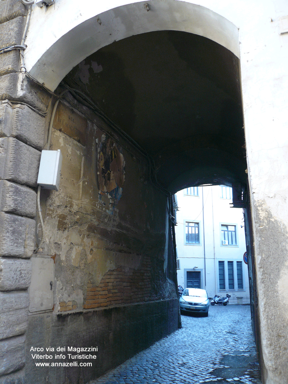 viterbo arco via dei magazzini