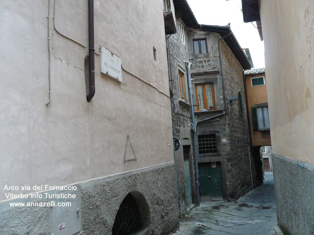 viterbo arco via del fornaccio