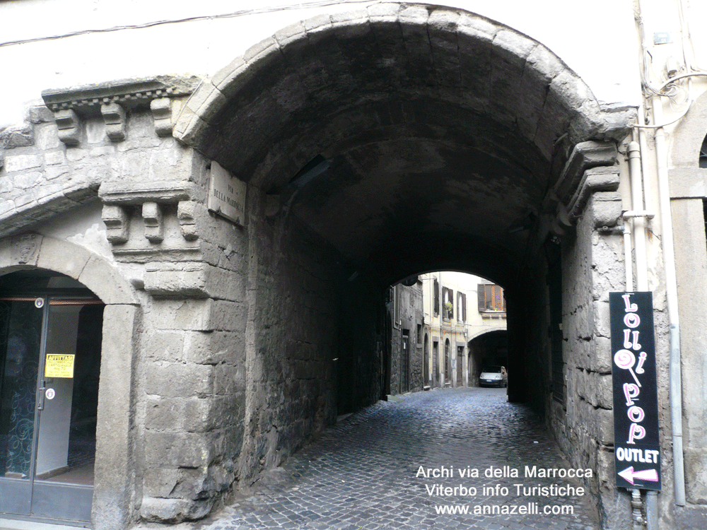 viterbo arco via della marrocca 2