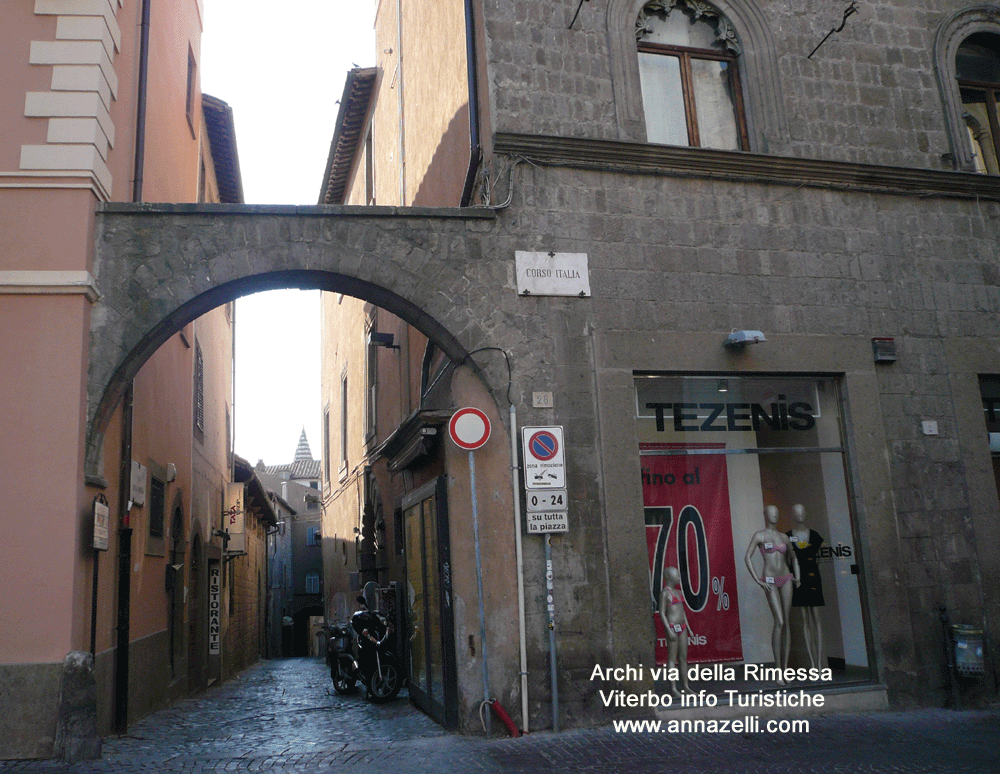 viterbo arco via della rimessa