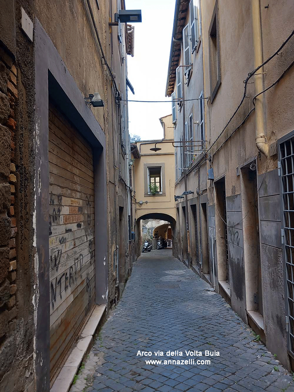 arco via della volta buia viterbo centro info e foto anna zelli