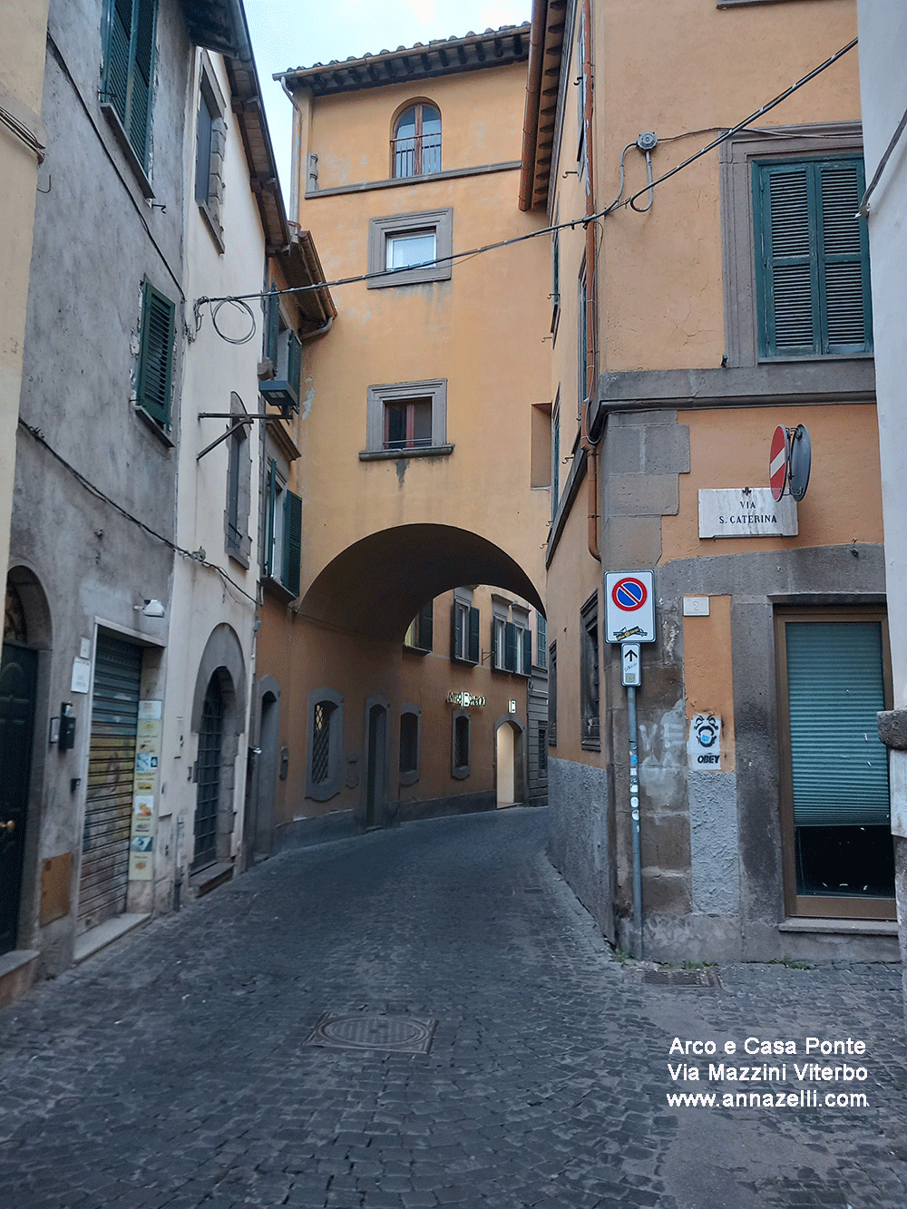 arco a via mazzini viterbo info e foto anna zelli