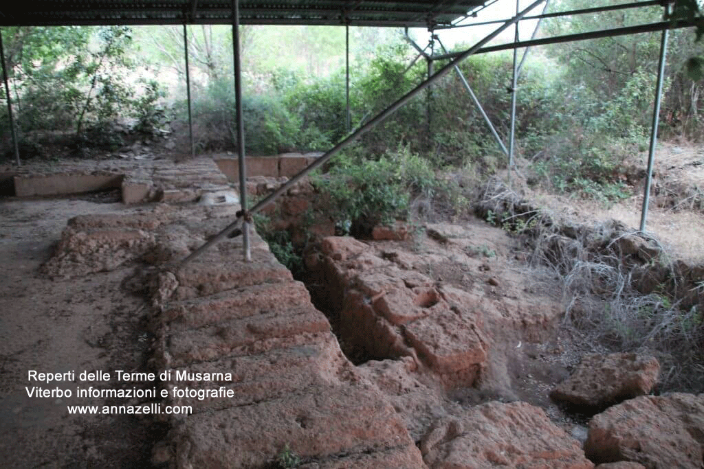 foto area archeologica terme località musarna informazioni viterbo