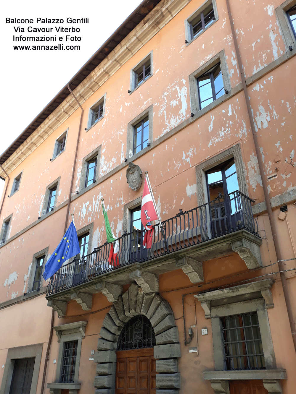 balcone palazzo gentili via cavour info e foto anna zelli