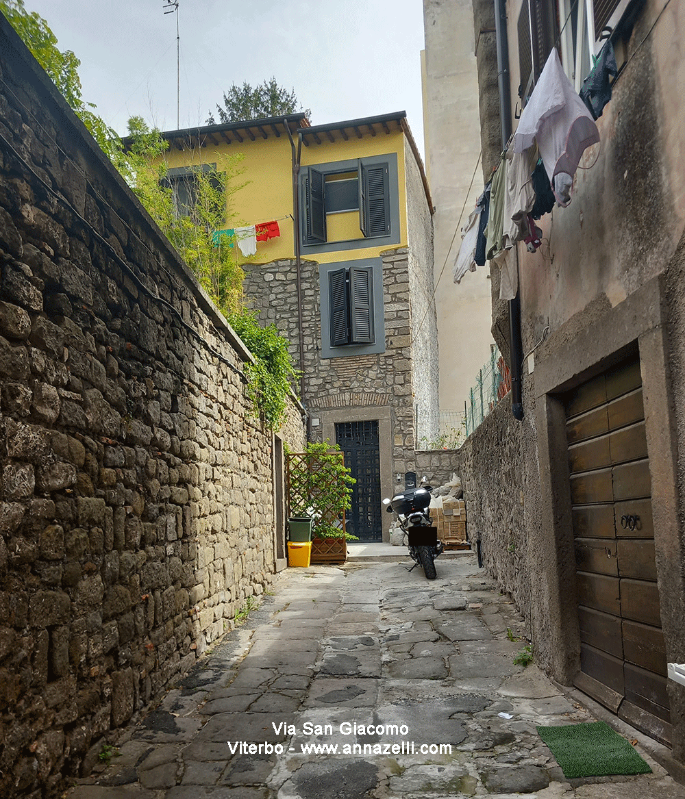 via san giacomo viterbo centro storico info e foto anna zelli