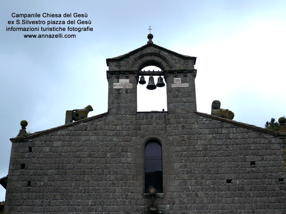 campanile chiesa del gesù viterbo foto anna zelli