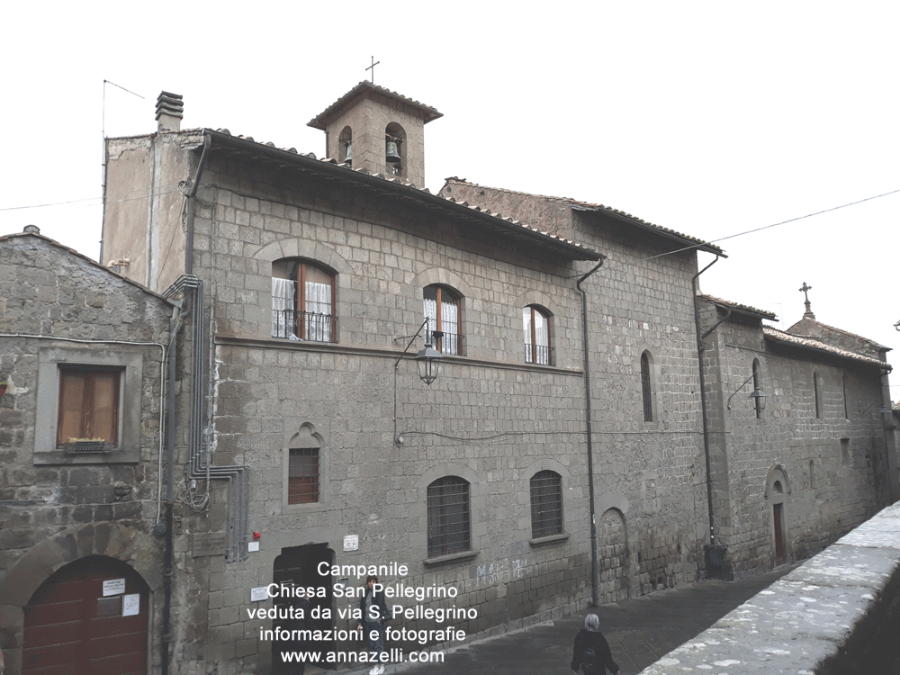 campanile chiesa san pellegrino piazza san pellegrino viterbo info e foto anna zelli