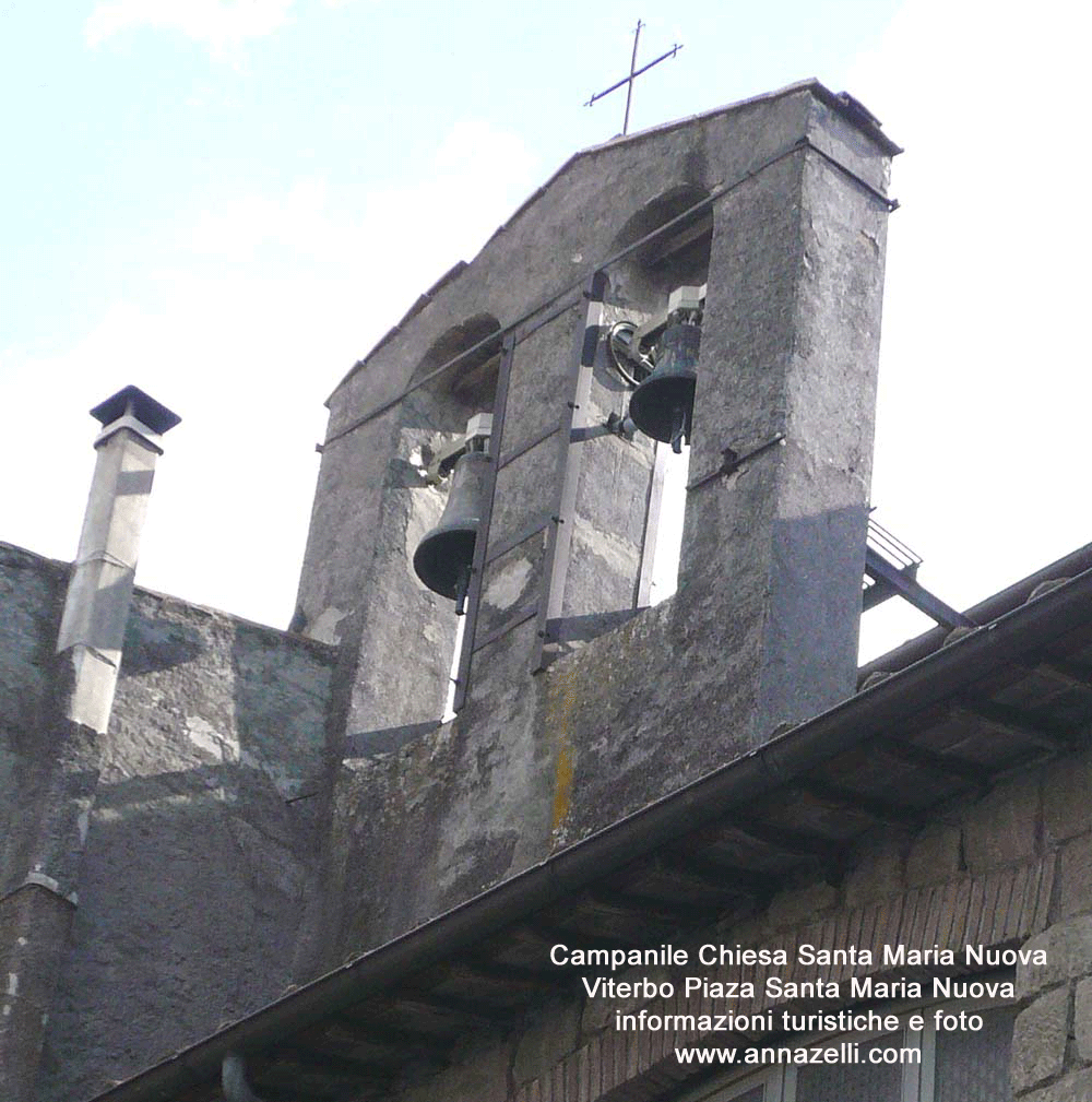 campanile chiesa santa maria nuova viterbo informazioni e foto anna zelli