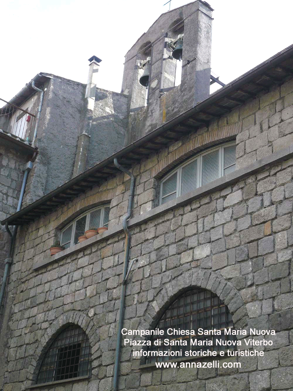 campanile chiesa santa maria nuova piazza santa maria nuova viterbo info e foto anna zelli