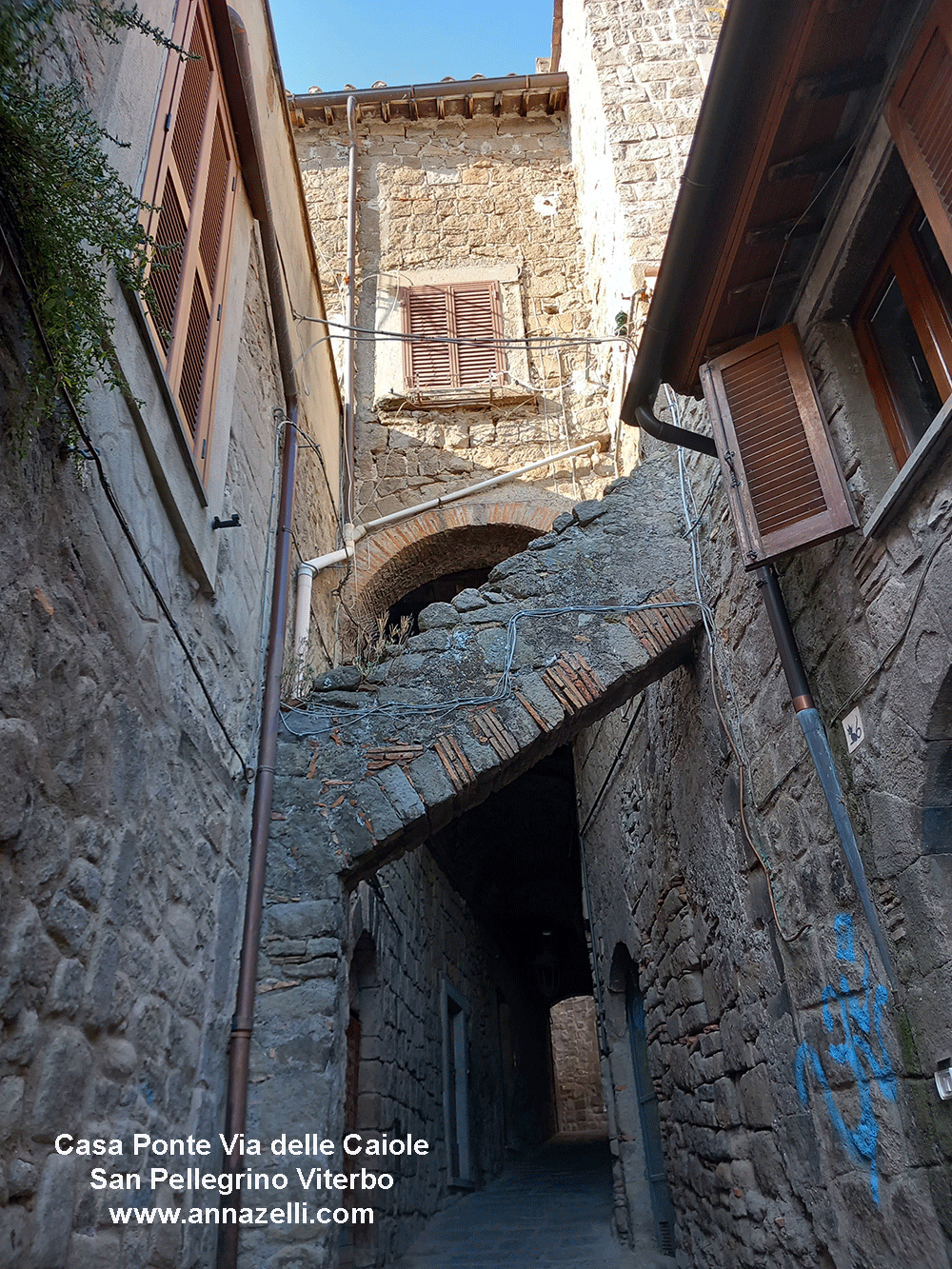 casa ponte via delle caiole san pellegrino viterbo info e foto anna zelli