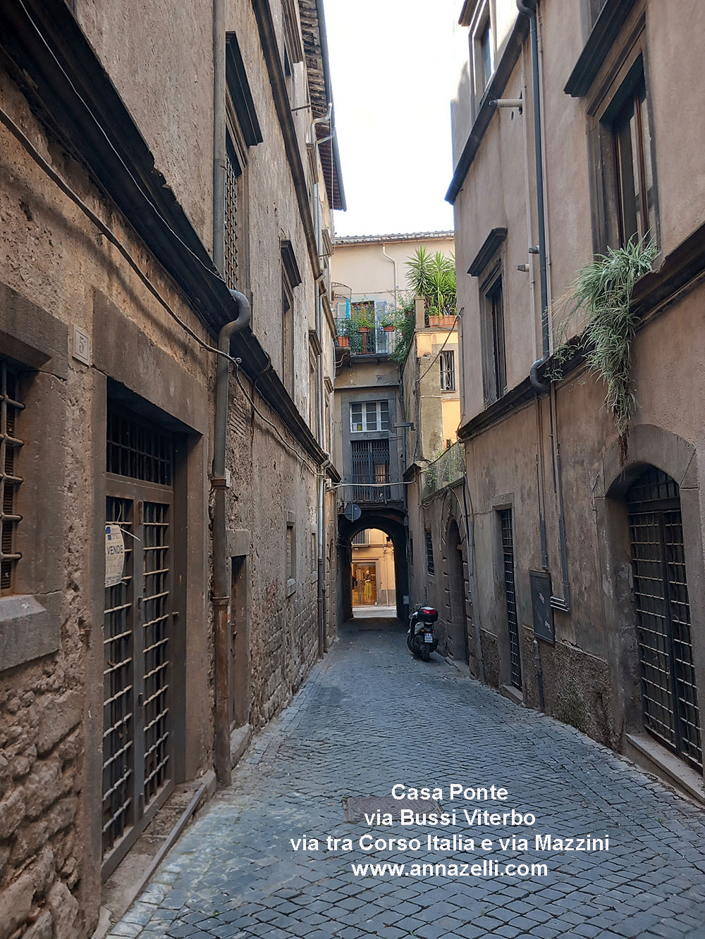 casa ponte lato corso italia via bussi viterbo centro storico info e foto anna zelli