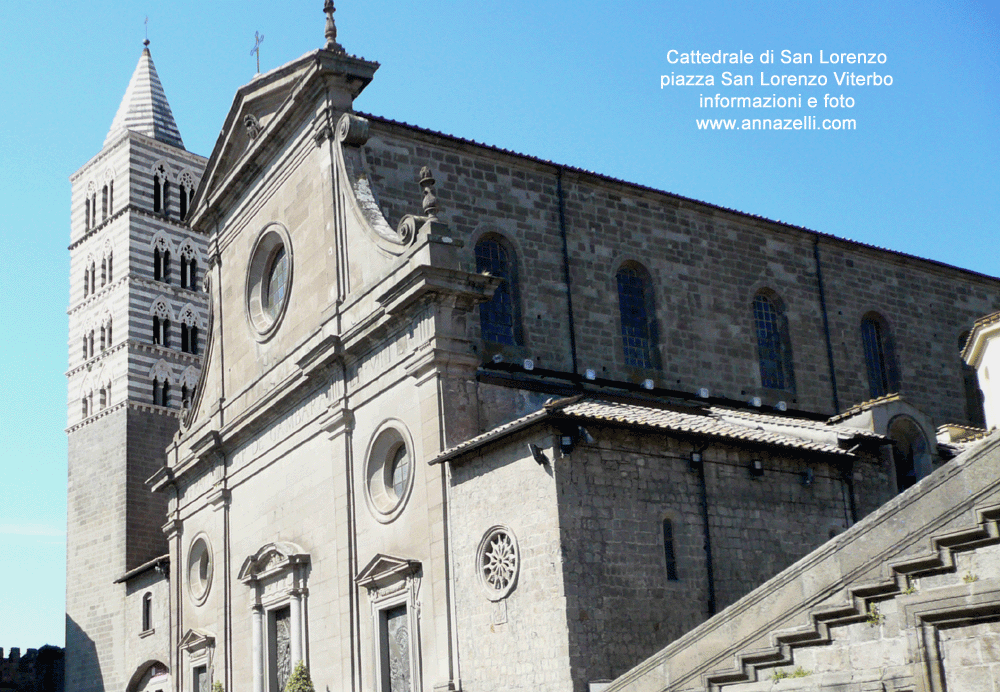 cattedrale di san lorenzo viterbo informazioni e foto anna zelli