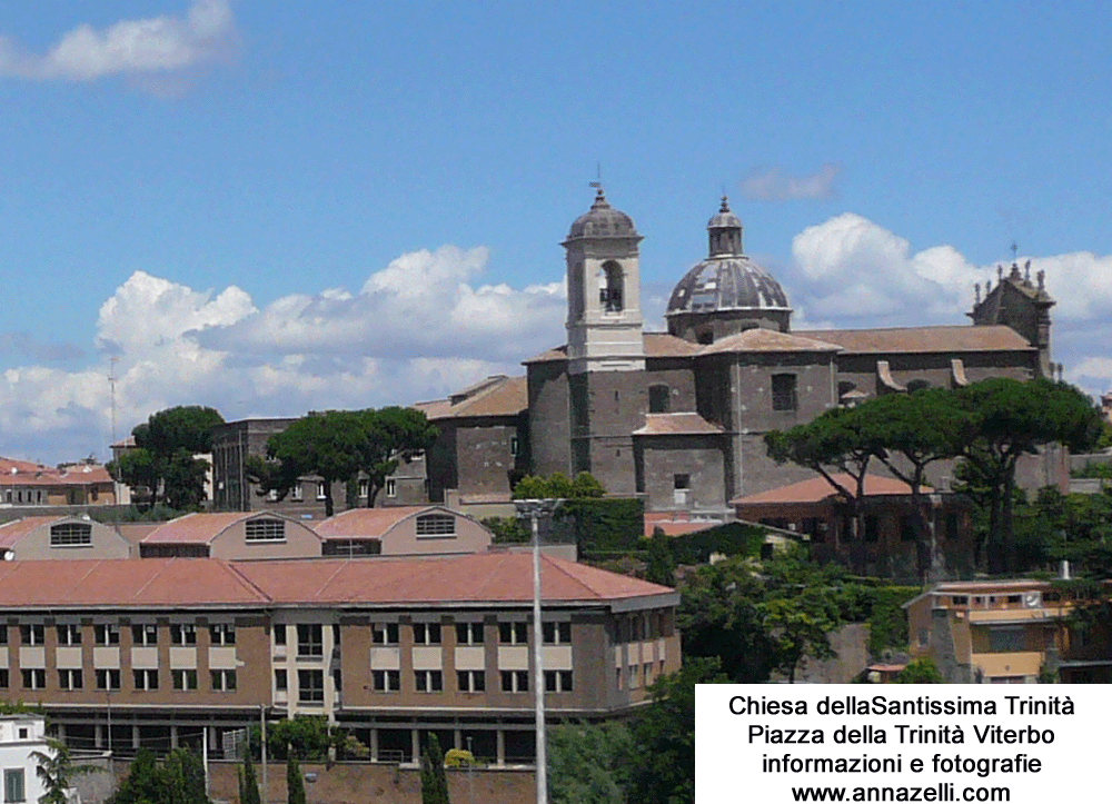 chiesa della santissima trinità piazza della trinità viterbo info e foto anna zelli