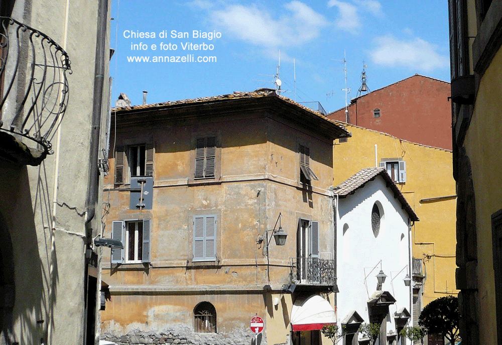 ex chiesa di san biagio viterbo centro storico info e foto anna zelli