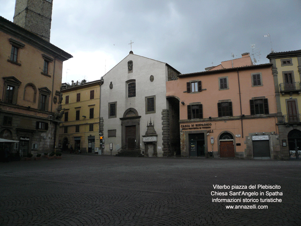 viterbo chiesa sant'angelo in spatha piazza del plebiscito comune foto anna zelli 001