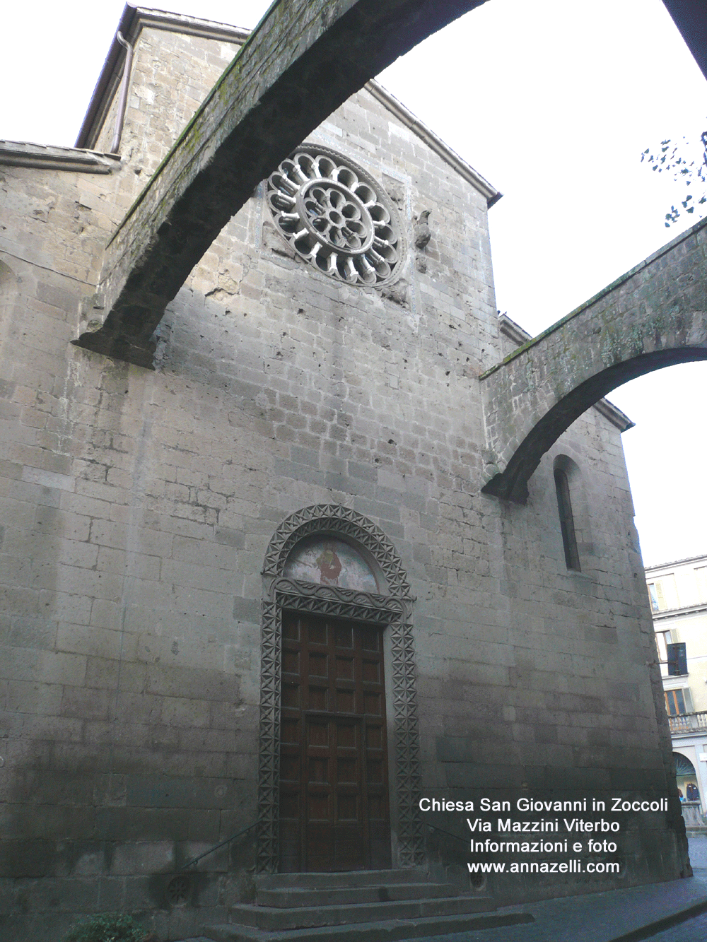 chiesa san giovanni in zoccoli via mazzini viterbo info e foto