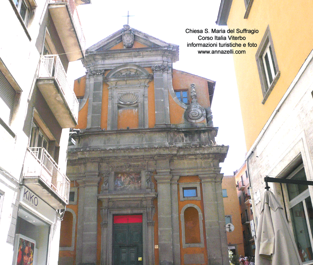 chiesa santa maria del suffragio corso italia viterbo