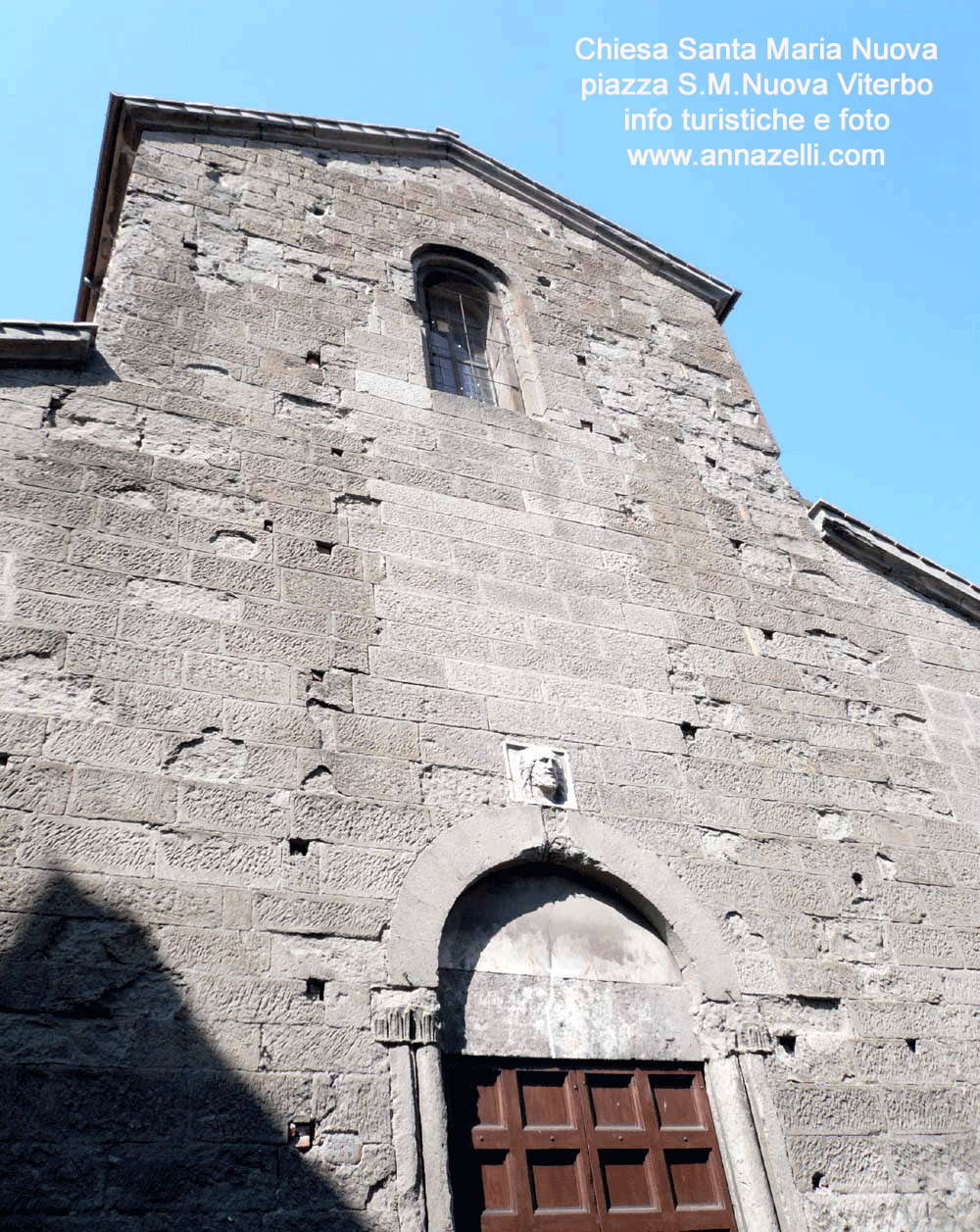 chiesa santa maria nuova piazza santa maria nuova viterbo info e foto anna zelli