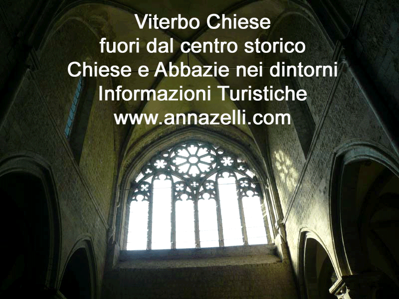 viterbo chiese fuori del centro storico e dintorni