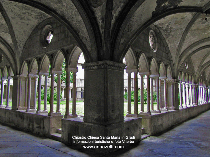 chiostro alla chiesa di santa maria in gradi info e foto anna zelli