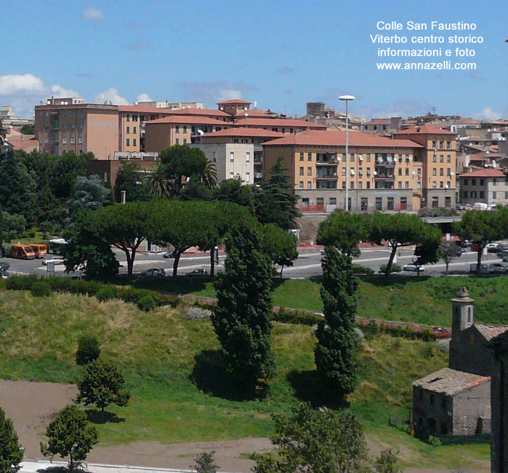 colle san faustino viterbo centro storico info e foto anna zelli