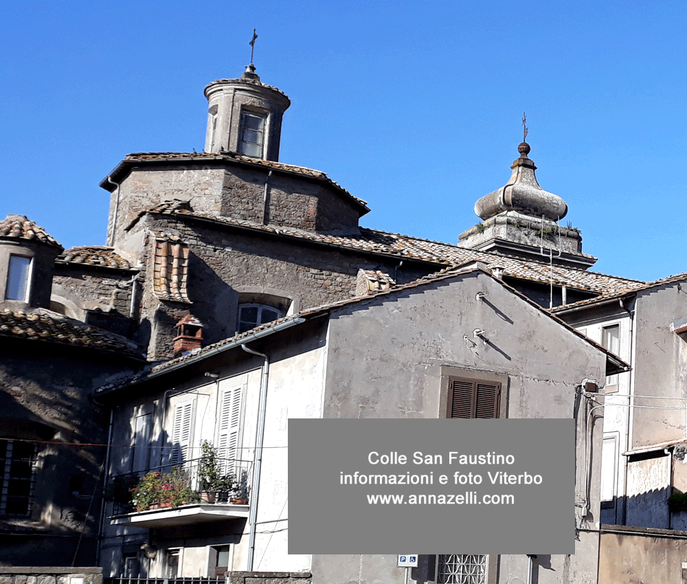 colle san faustino viterbo centro storico info e foto anna zelli