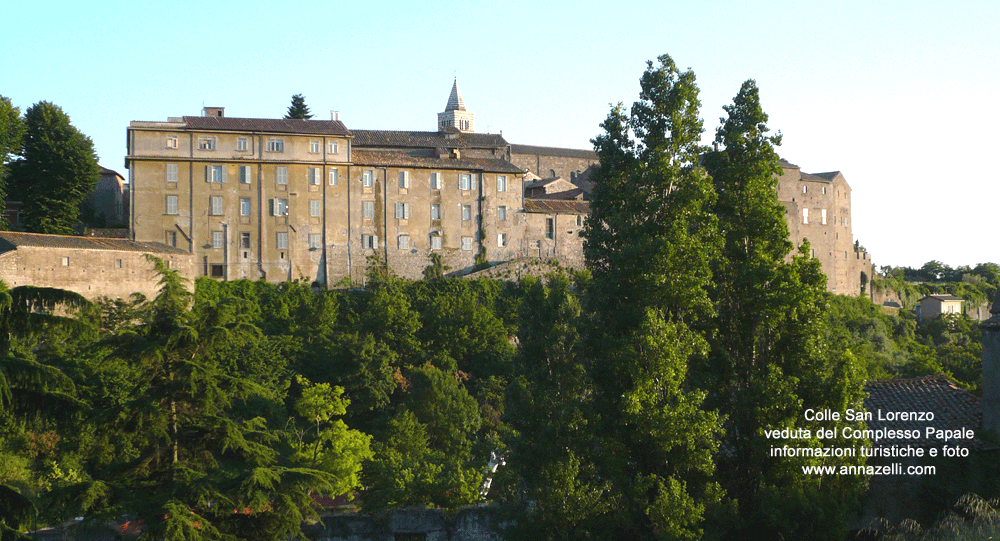 colle san lorenzo veduta viterbo centro storico info e foto anna zelli