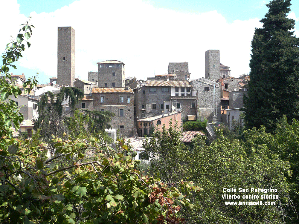 colle san pellegrino viterbo centro storico info e foto anna zelli