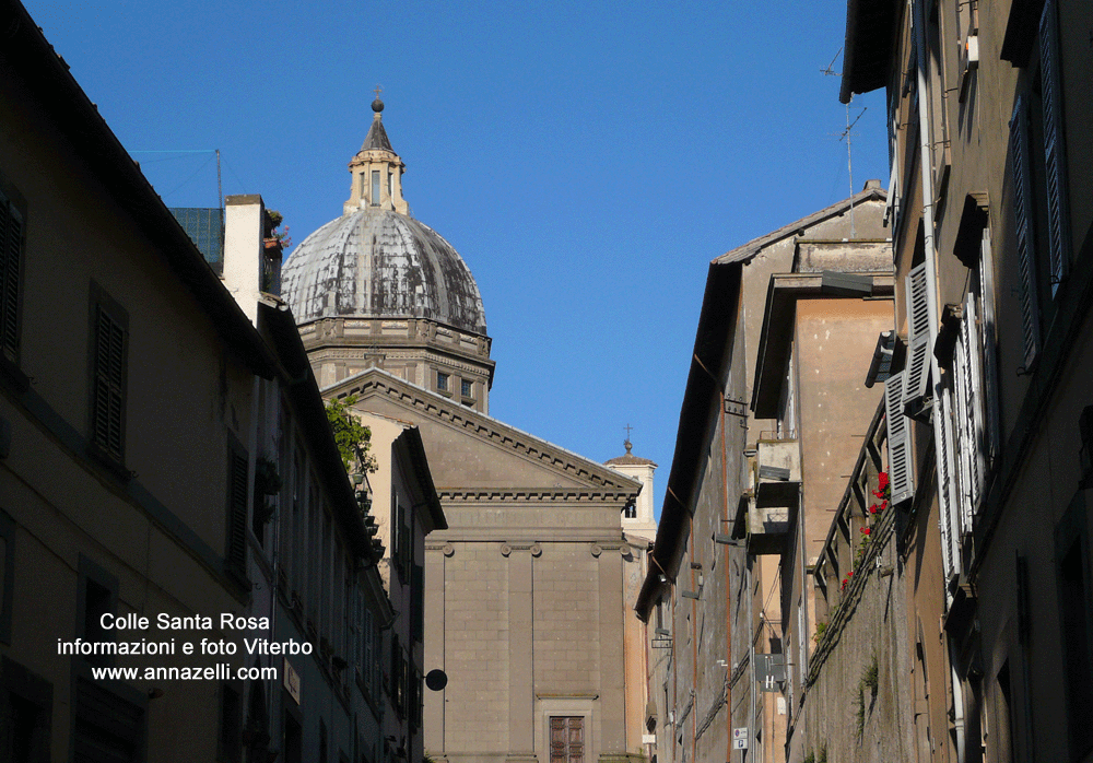 colle santa rosa viterbo centro storico info e foto anna zelli