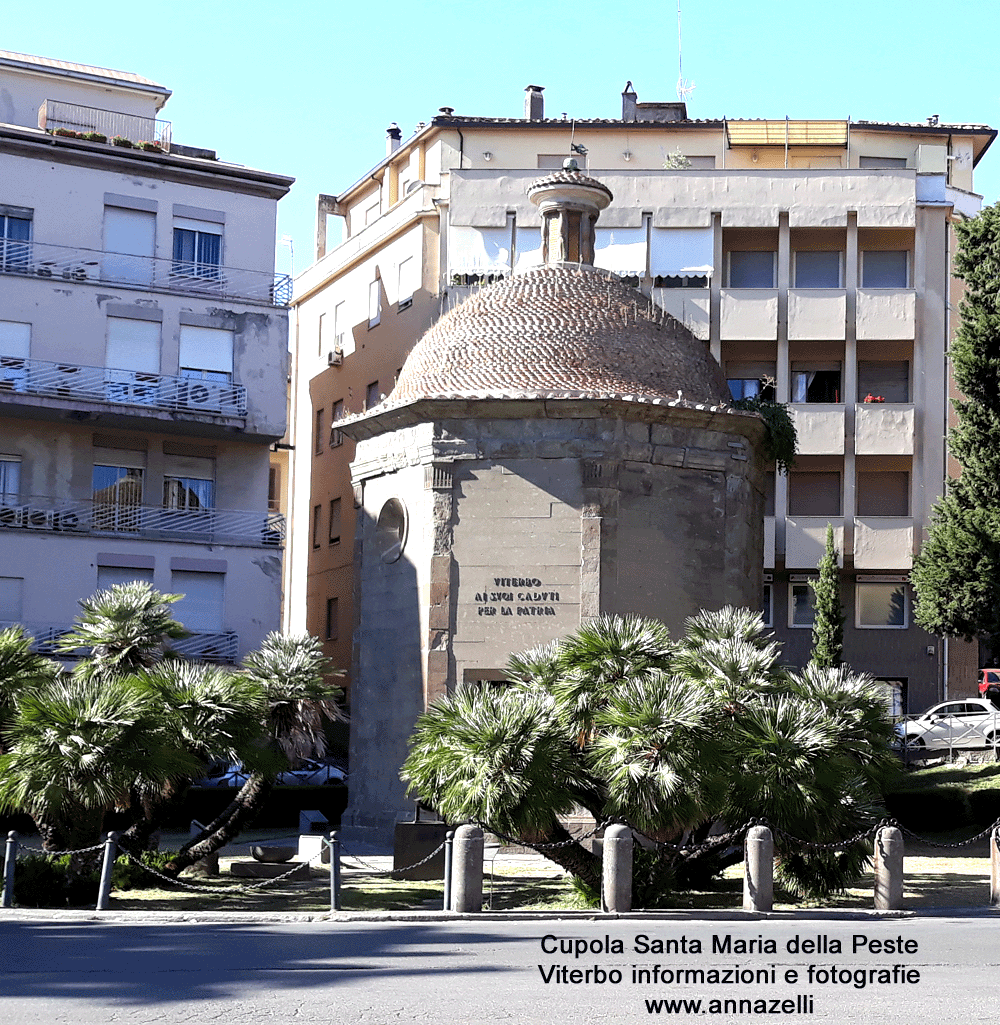 chiesa santa maria della pesteviterbo tra via cairoli e martiri d'ungheria foto e info anna zelli