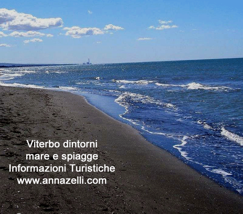 mare e spiagge nei dintorni di viterbo