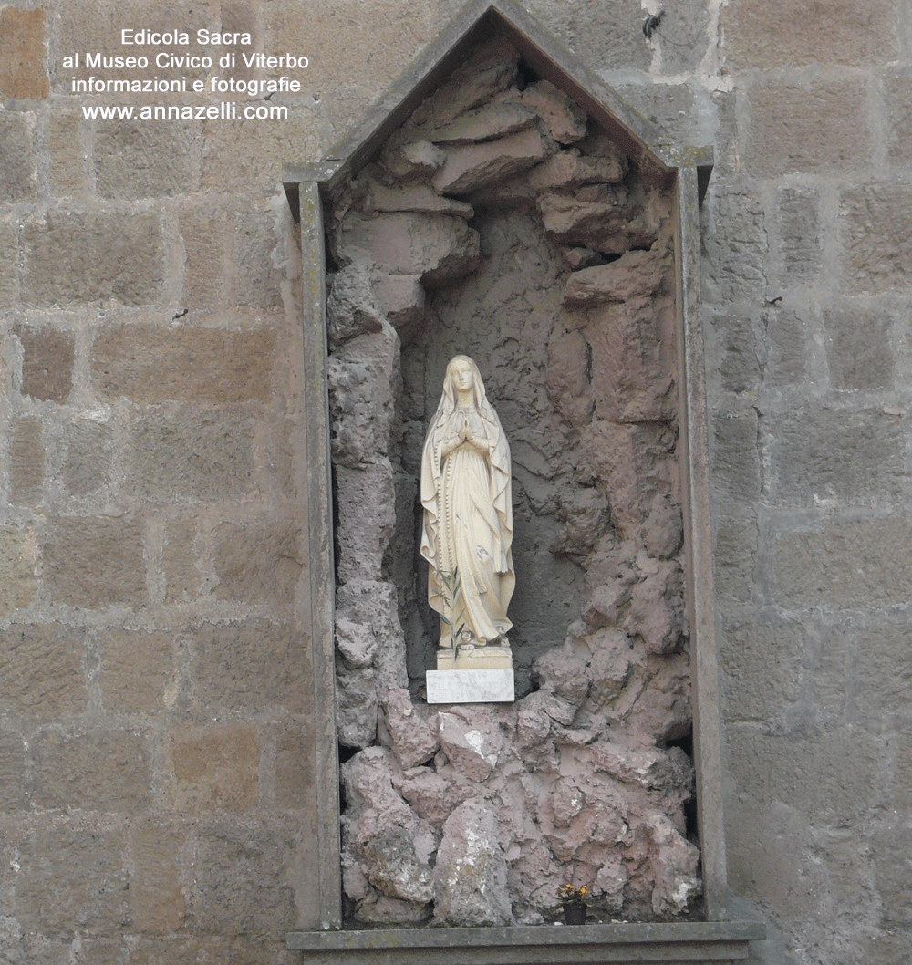 madonnina al museo civico di viterbo info e foto anna zelli