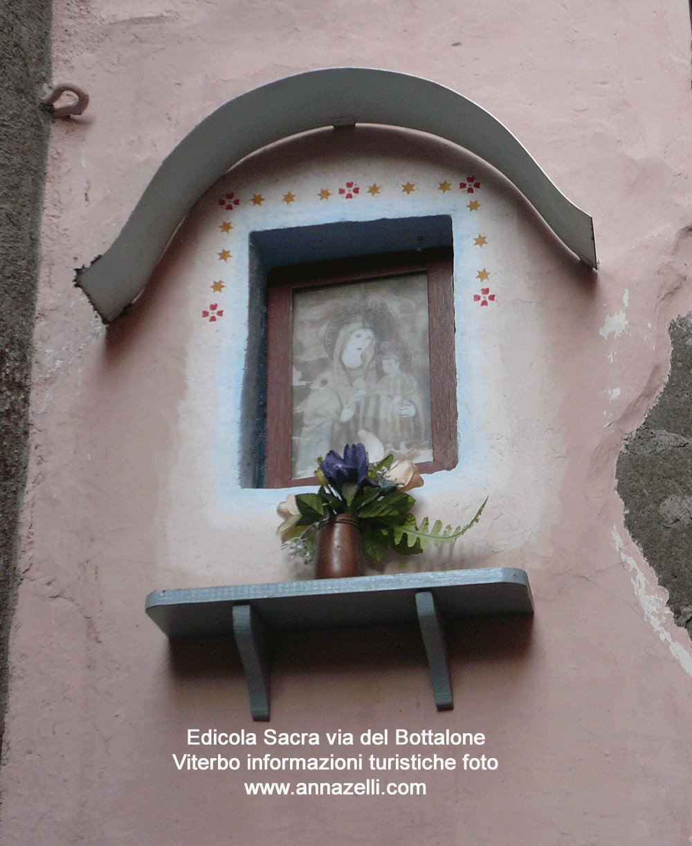 edicola sacra via del bottalone viterbo info e foto anna zelli