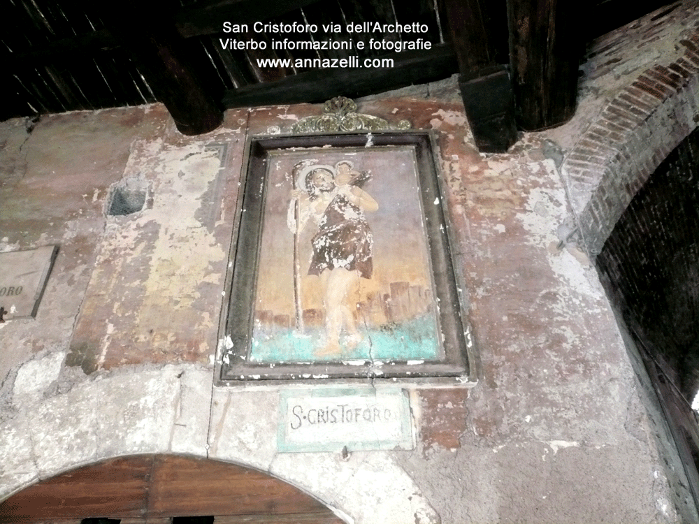 edicola sacra a via dell'archetto viterbo info e foto anna zelli