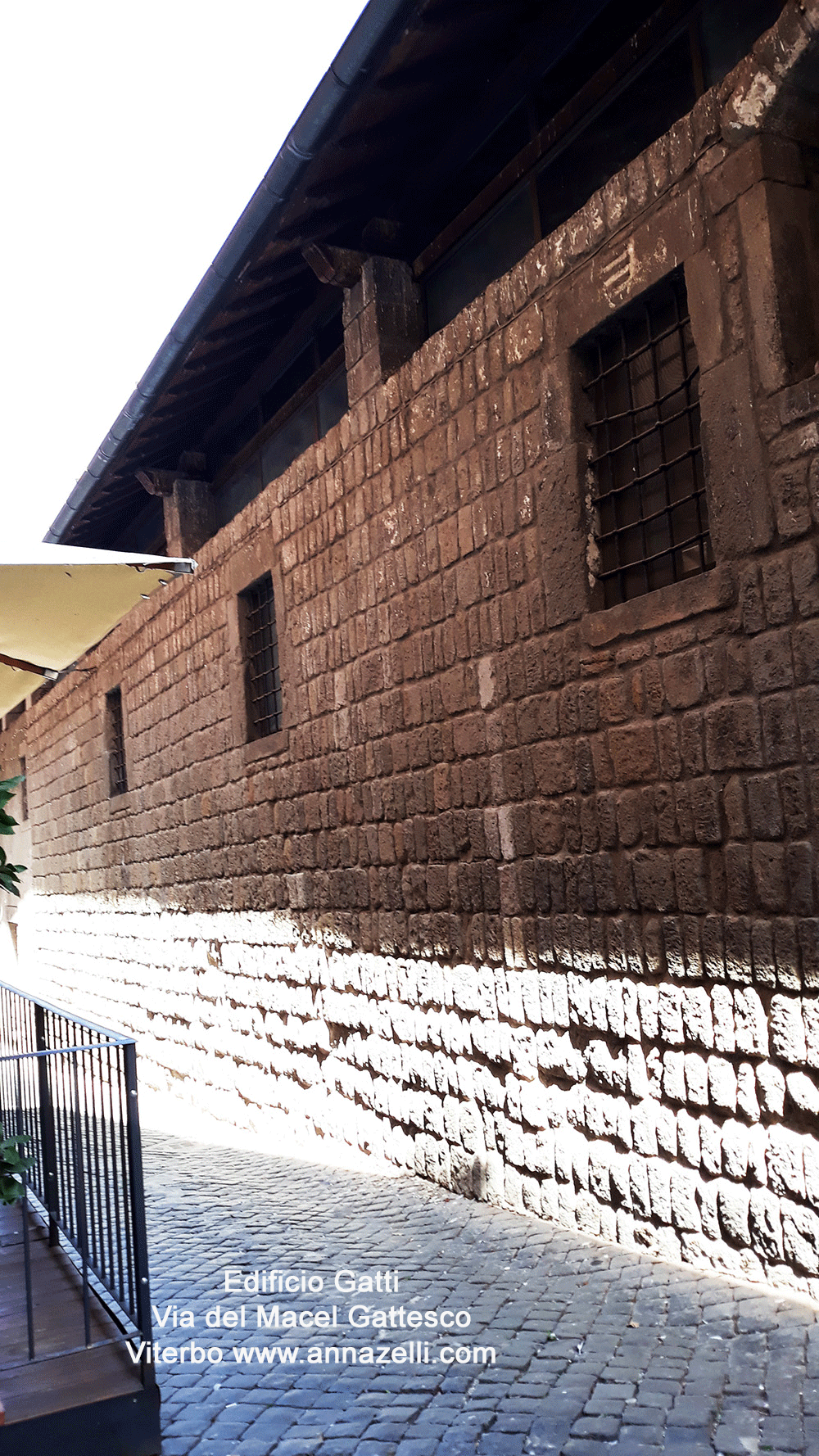 edificio gatti a via del macel gattesco viterbo centro storico