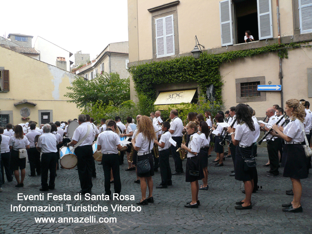 viterbo eventi festa di santa rosa