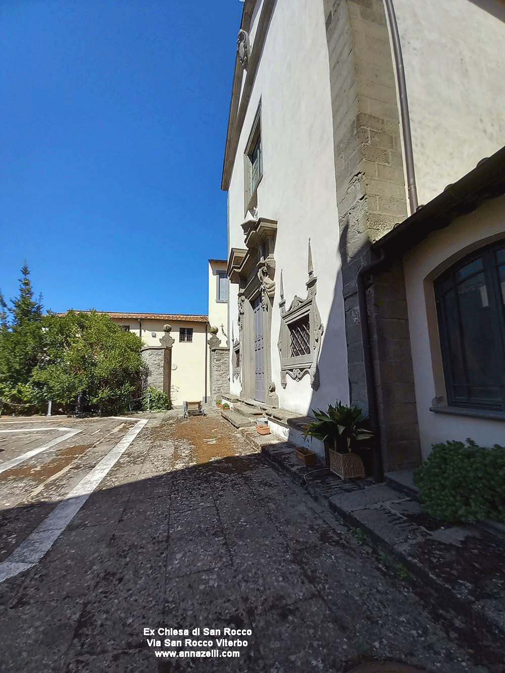 ex chiesa di san rocco via san rocco viterbo info e foto anna zelli