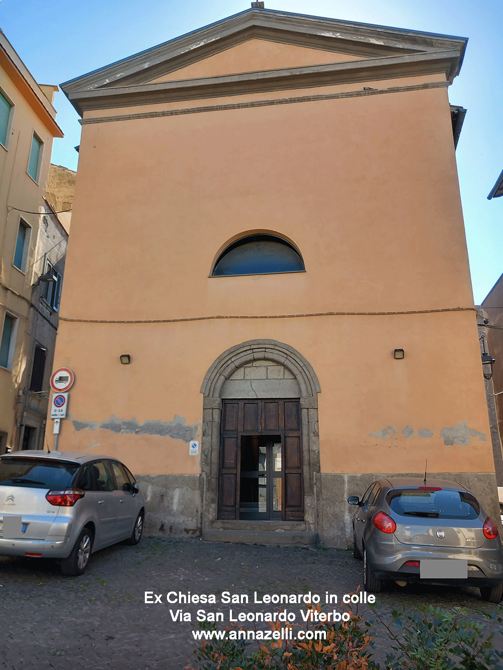 ex chiesa san leonardo in colle via san leonardo viterbo info e foto anna zelli