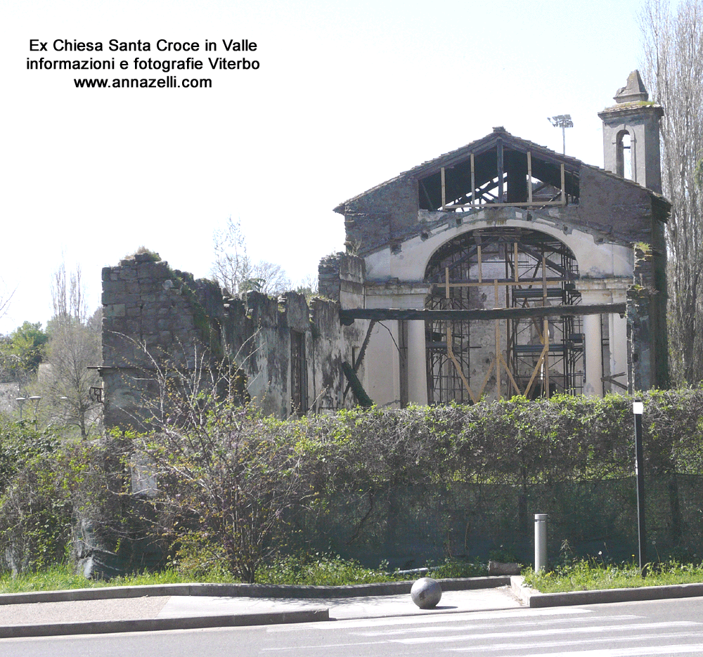 ex chiesa santa croce valle faul viterbo info e foto 1